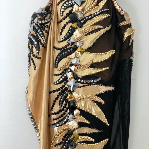 Ballroom Latin Rhythm Dance Dress - Picture 4 of 10